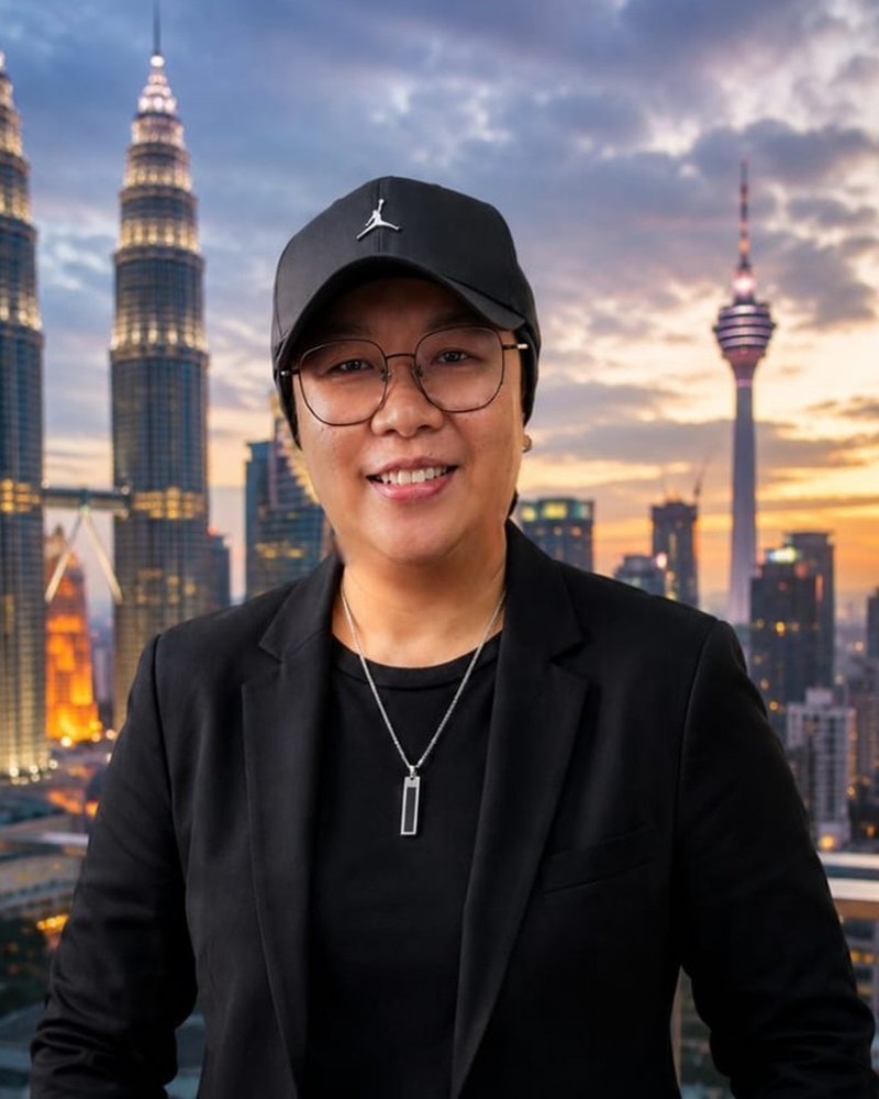 Amiey Said, Head of Media & Planning, monochrome portrait